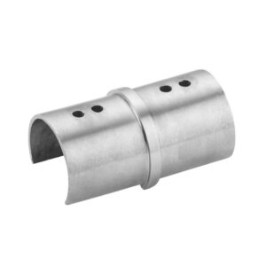 Rohrverbinder – Rohr Ø42,4 mm – Edelstahl 316 Geschliffen