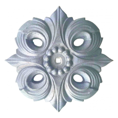 Grande Forge aluminium sierornament - Rozet - Serie ALUD-