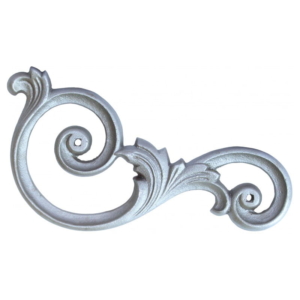Grande Forge Aluminium-Zierornament – 178 × 123 mm