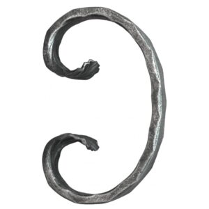Grande Forge Gehämmertes Schmiedeeisen C-Schnörkel – Serie CM1-
