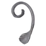 Grande Forge stalen sierkrul - j-krul - Serie J060- links