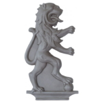 Grande Forge stalen sierornament - Leeuw - Serie F33- links