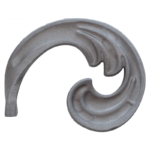 Grande Forge stalen sierornament - Sierblad - Serie FR- 86R
