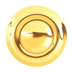 Grande Forge stalen sierornament – Messing rozet - Serie RL75- Verguld