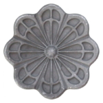Grande Forge stalen sierornament – Rozet - Serie RO-