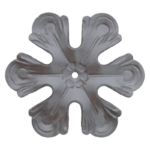 Grande Forge stalen sierornament – Rozet - Serie ROR-