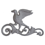 Grande Forge stalen sierornament – Vogel – 325 x 210 mm Rechts